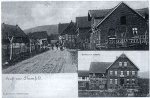 Alte Postkarte aus Ahrenfeld