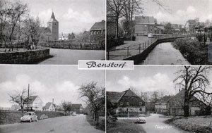 Alte Postkarte aus Benstorf (60er Jahre)