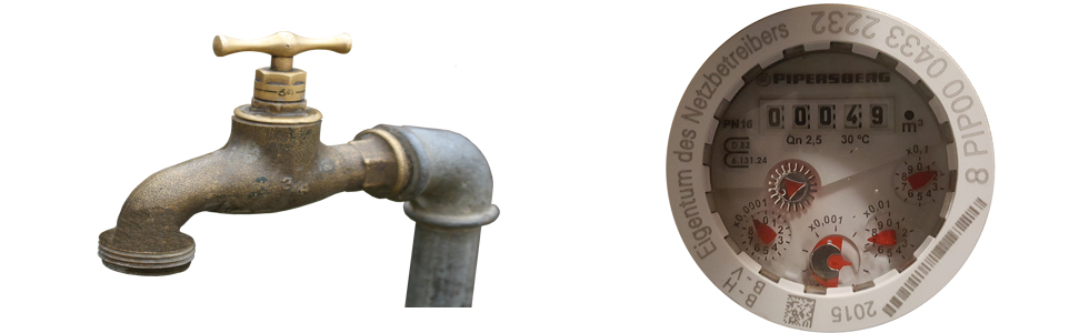 Ablesung Wasserzähler